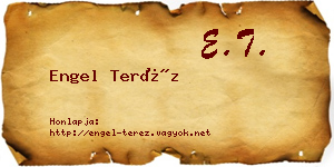 Engel Teréz névjegykártya